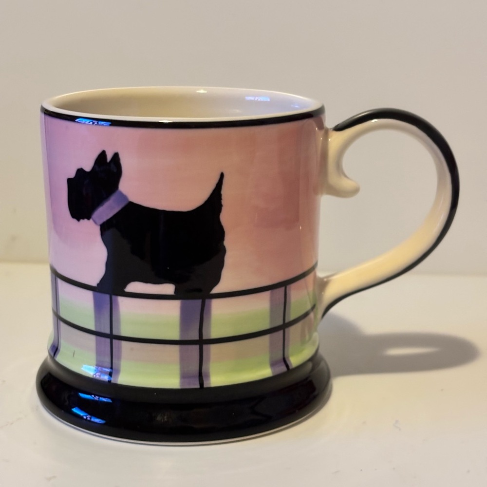 Cute Ceramic Scottie Dog Mug